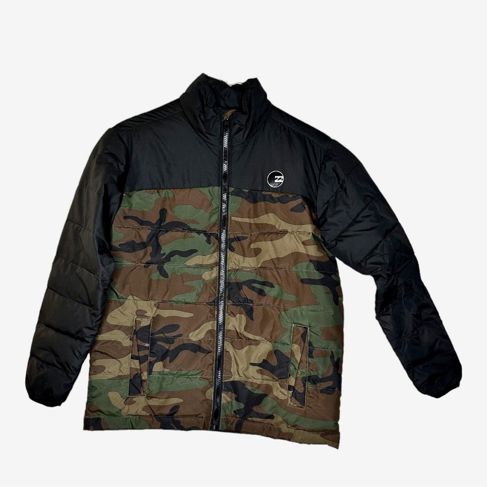 Billabong Boy’s Jacket Small Camo